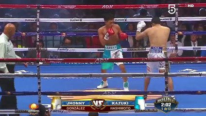 ジョニー・ゴンサレスvs橋本和樹（真正）