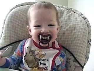 Big Teeth Funny Baby Boy