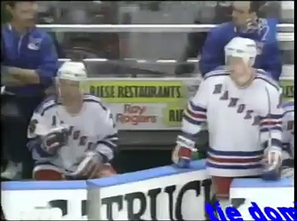 Mark Messier vs. Kevin Haller