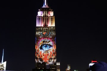 Cecil the Lion and Other Animals Light Up the Empire State Building