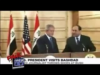 George Bush Shoe Throw Austin Powers Remix