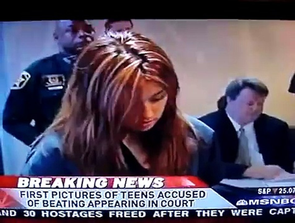 4-11-08 - 8 Teens Arrested go to court - Victoria Lindsay