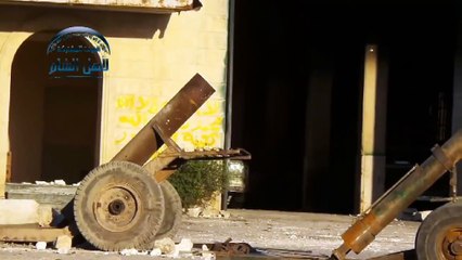 Huge explosion as Hell Cannon hits "weapons cache" in Syria - Truthloader