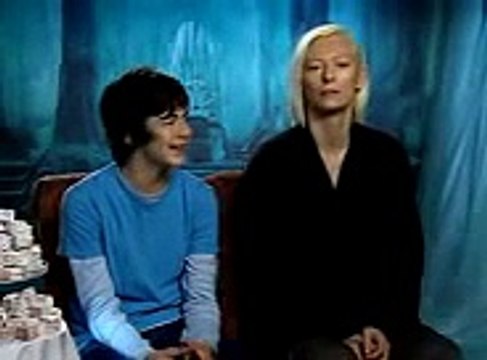 Skandar Keynes and Tilda Swinton Narnia Interview