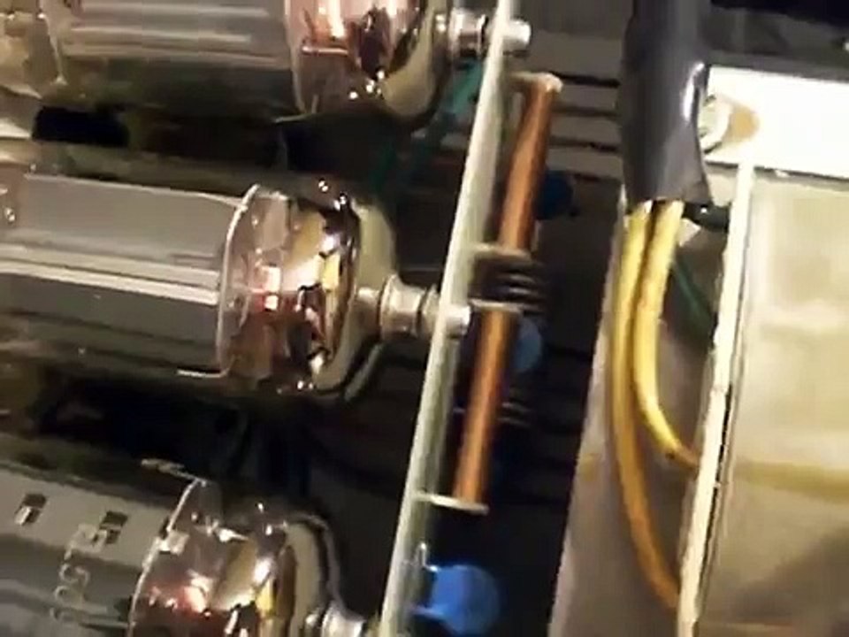 ZETAGI  BV-603, 27 Mhz - TUBE RF AMPLIFIER REPAIR - POWER TEST.