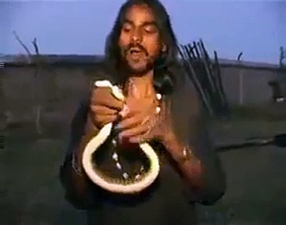 man eating snake