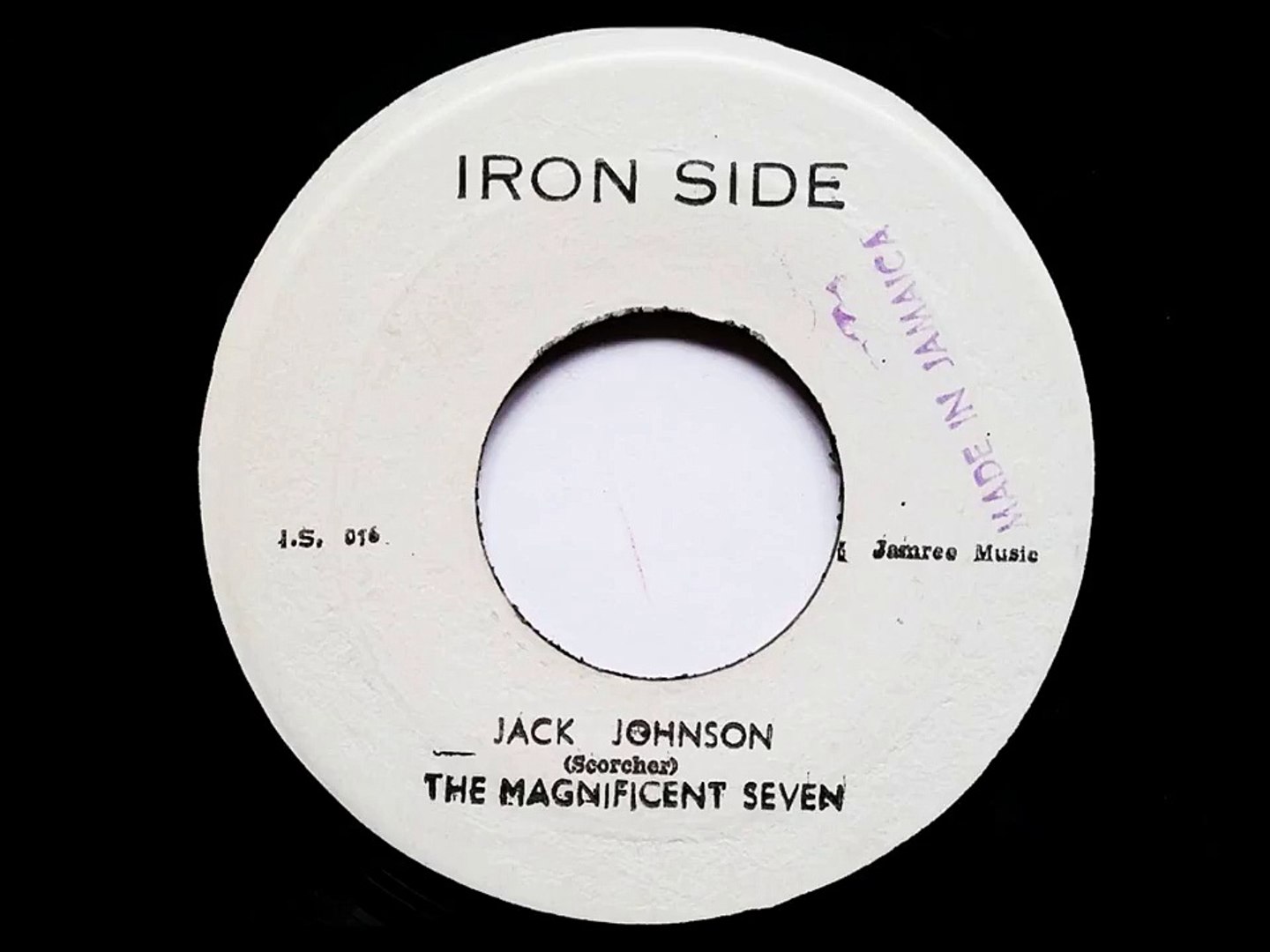 ⁣Jack Johnson The Magnificent Seven -  Studio One - Iron Side  - Coxsone