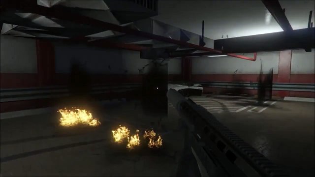 GTA 5 SAFE BOX Online Glitch - (1.28) Parking Garage Invisible Wall Breach