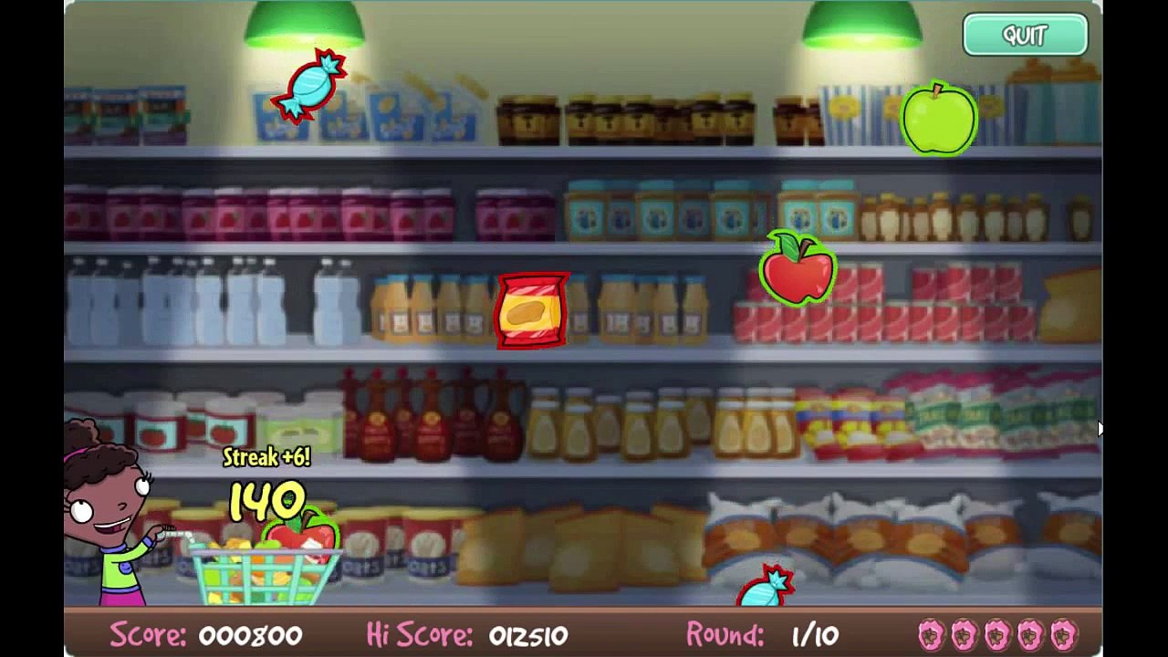Fizzy's Lunch Lab Freddy's Sneaky Switcheroo Cartoon Animation PBS Kids Game Play Walkthro