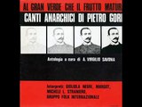 O profughi d'Italia- Canti anarchici di Pietro Gori.
