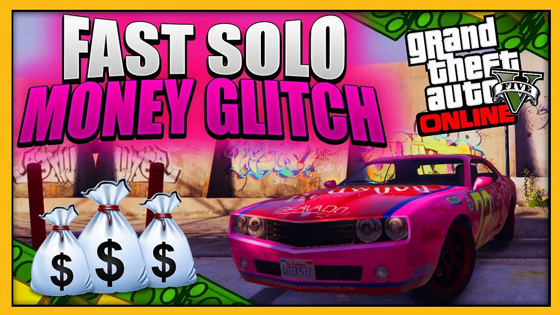 GTA 5 + PR UNLIMITED MONEY SOLO! GTA5 ONLINE GLITCH AStuce (PS4 PS3 XBOX PC  - video Dailymotion