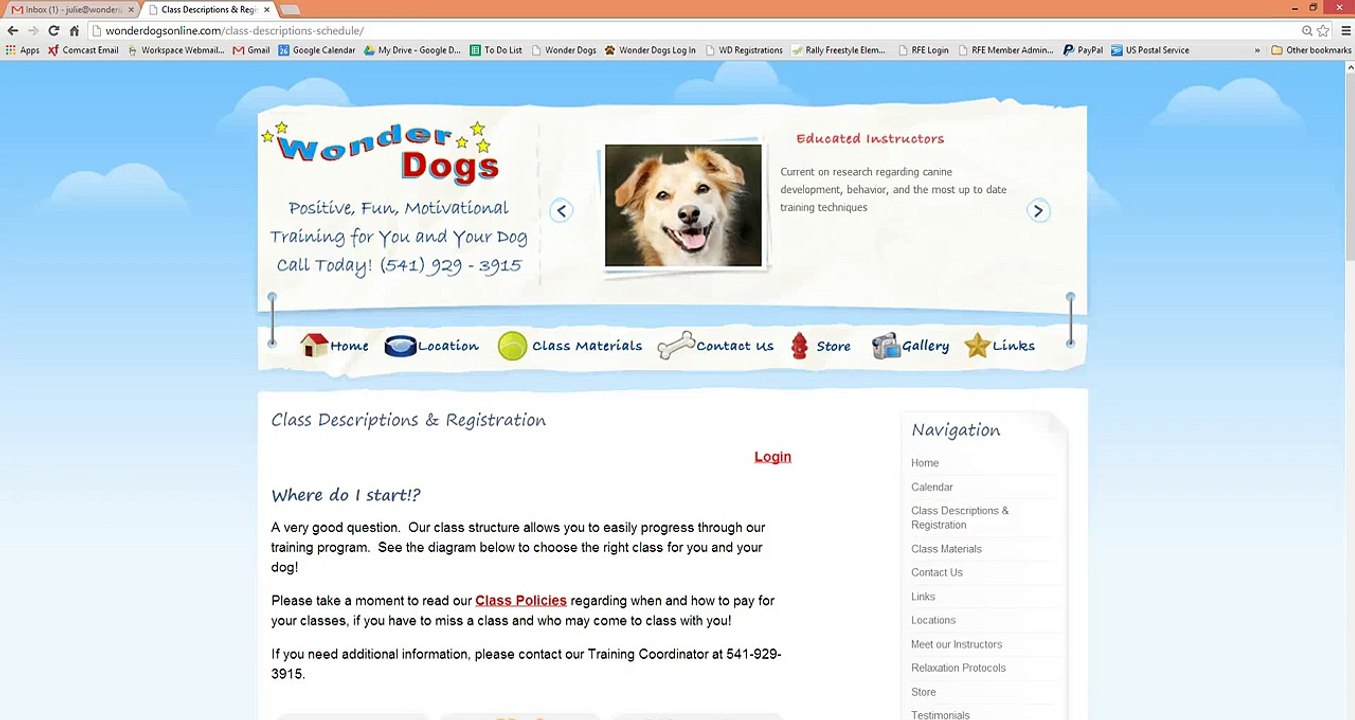 How to Register for a Class