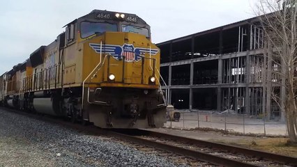 Union Pacific train in South Las Vegas