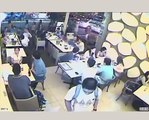 CCTV Thief Caught stealing laptop from bag At Oyster Boy Metro Walk (Camera 4)