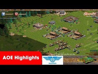 AOE Highlights - 2vs2 kinh điển lịch sử của No1 cùng Hồng Anh
