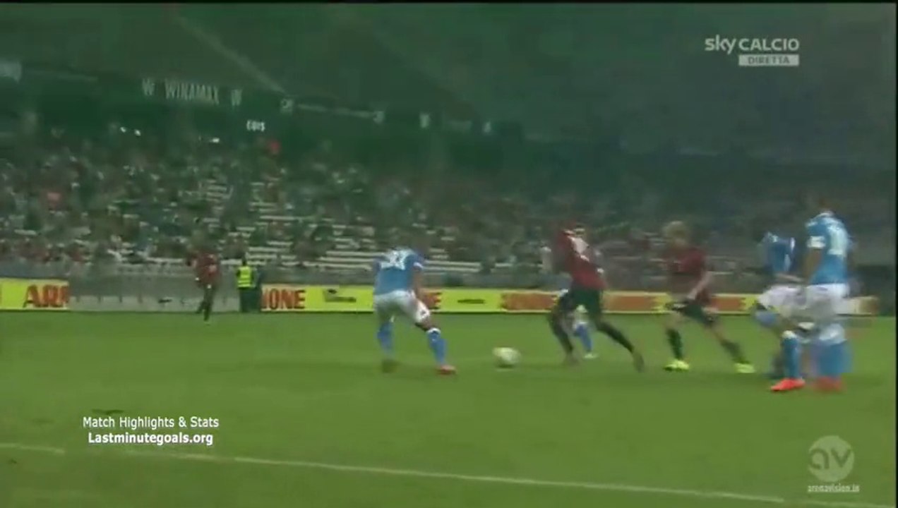 Nice Vs Napoli 3-2 Highlights 02-08-2015 Friendly