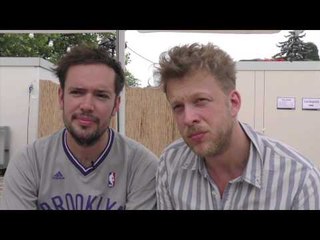 Mumford & Sons interview - Ben and Ted (part 1)