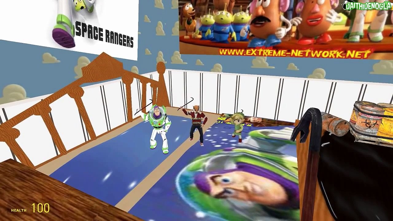 GMOD TOY STORY DEATHRUN! Garry's Mod Sandbox Funny Moments