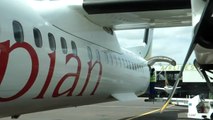 Flight Ethiopian Airlines Bombardier Q400 Next Generation inflight Addis-Mekelle