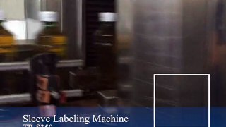 High speed shrink sleeve labeling machine bottled water shrink labeling machine