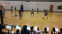 Stonewall Middle School Girls Varsity volleyball team 2012