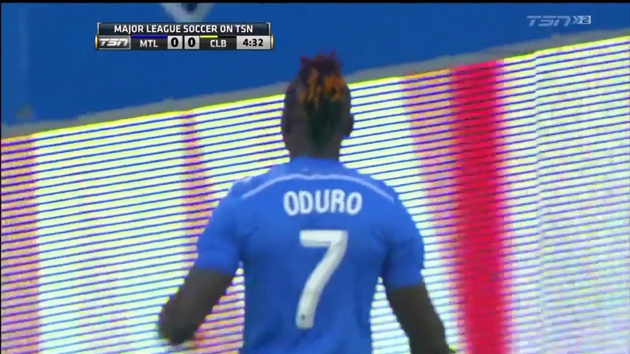 Dominic Oduro Goal - Montreal Impact vs Columbus Crew 07.10.2015