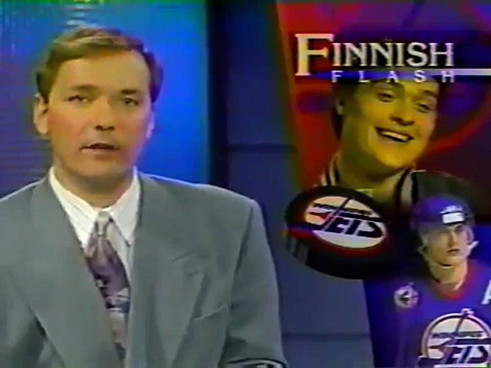 Teemu Selanne Finland Day 1993 CBC