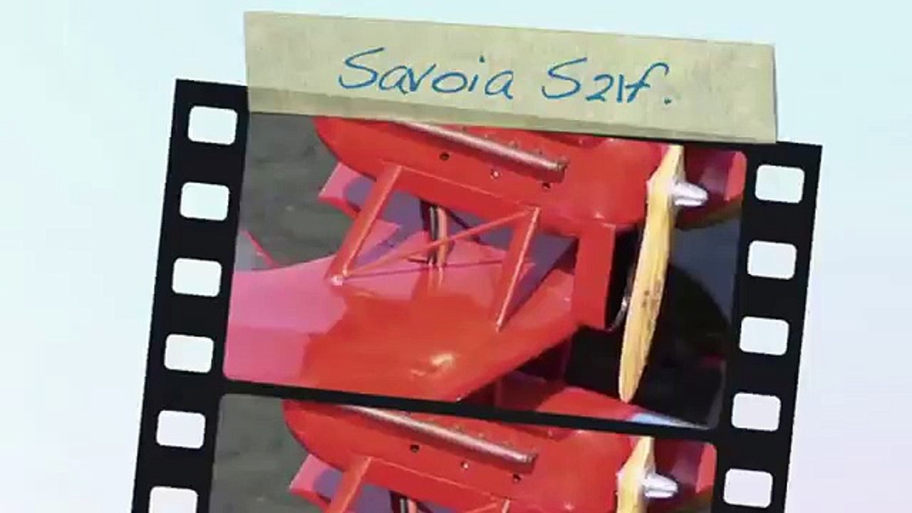 SavoiaS21 f. 紅の豚より　ラジコン飛行艇　サボイア