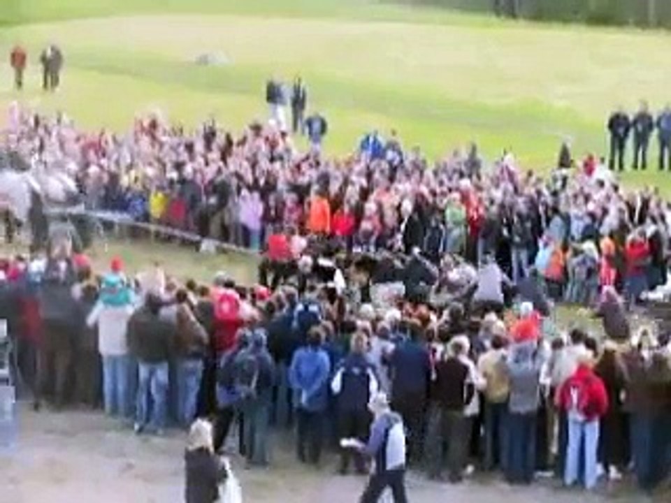 Kugelexperiment mit Studenten und Pferden