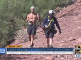 Hiker rescued at Papago Park in Phoenix