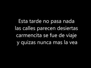 Amores lejanos - Enanitos verdes Letra (Lyrics)