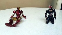 SHFiguarts Stop Motion - Iron Man vs Kamen Rider Black