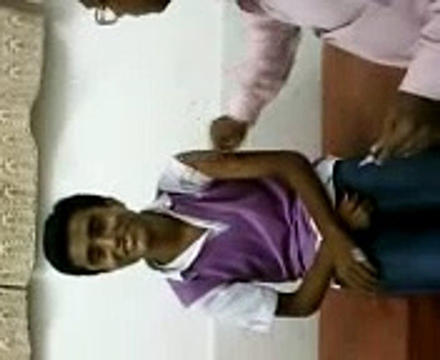 ANUBHAV GETTING AN INJECTION