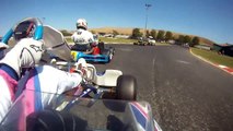 ROTAX MAX CHALLENGE (Go Kart 125 racing on board) (Acceleration Sound Exhaust)