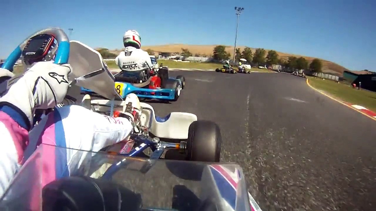 ROTAX MAX CHALLENGE (Go Kart 125 racing on board) (Acceleration Sound Exhaust)