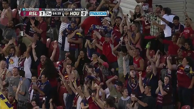 Joao Plata Goal- Real Salt Lake vs Houston Dynamo - MLS 07.18.2015