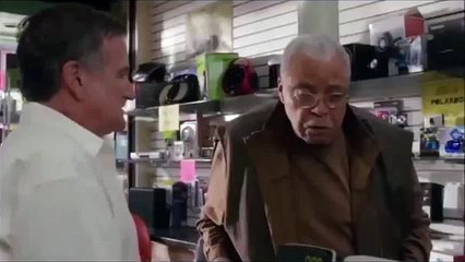 The Angriest Man in Brooklyn, James Earl Jones as a stuttering salesman