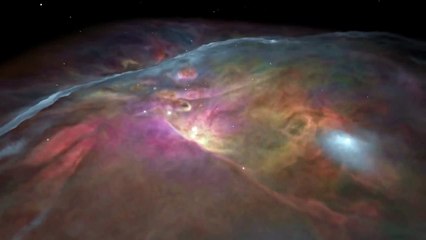 3D Flythrough of the Orion Nebula - HD