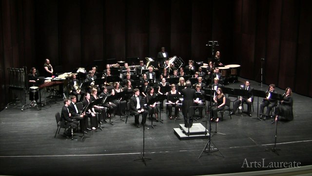 UNC Chapel Hill Wind Ensemble - Frank Ticheli's Symphony No. 2: III. Apollo Unleashed