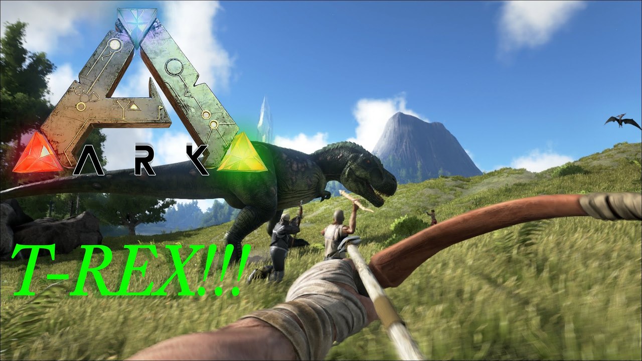 Ark: survival evolved - t-rex gefunden