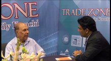 A.K Memon hosting forum Abdul Sami Khan - Chairman All Pakistan CNG Dealer Association discussing at Trade Zone Forum.