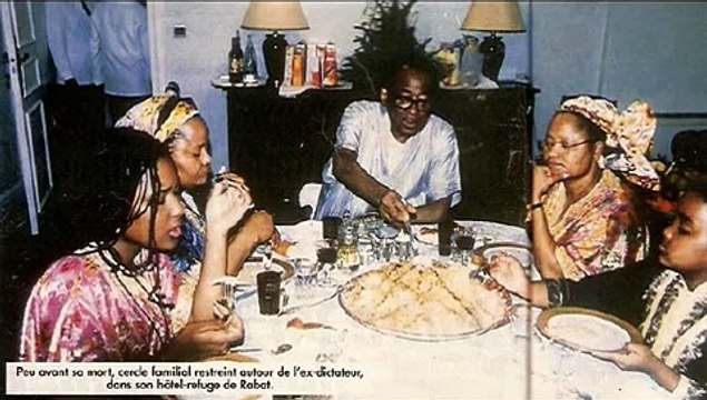 Le vieux Marechal Mobutu Sese Seko une semaine avant sa mort au Maroc