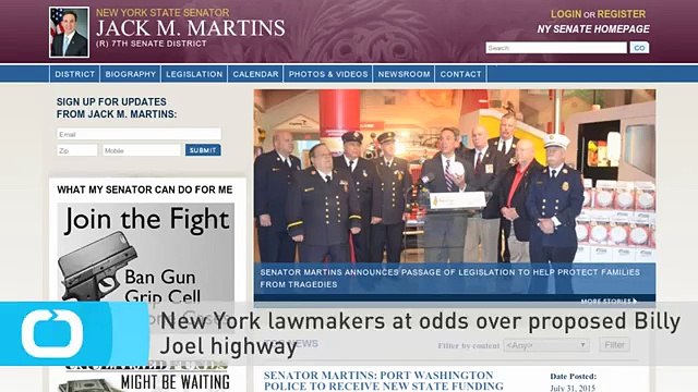New York Lawmakers at Odds Over Proposed Billy Joel Highway