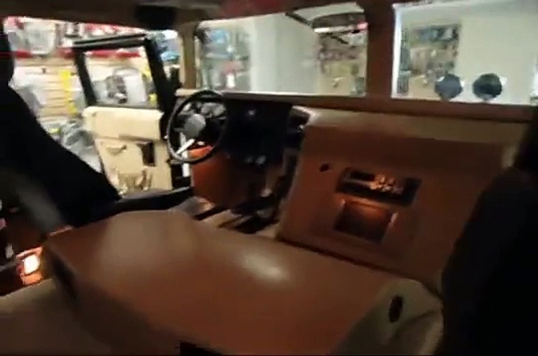 H1 Hummer interior by Defiant Audio 0001
