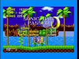 Sonic The Hedgehog On SEGA Mega Drive Green Hill Zone