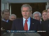 No matter what happens, Bush still believes he's right