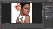 Add In Tattoo Adobe Photoshop CS6-Urdu Tutorial(AnsariG)