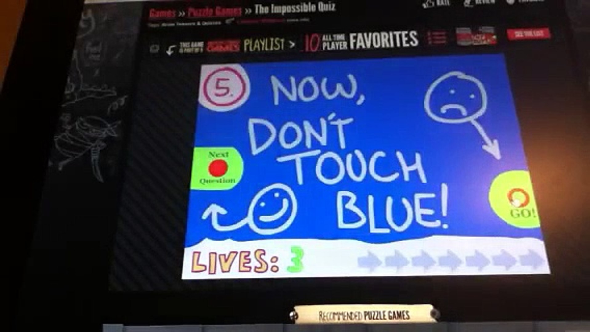 The Impossible Quiz 1 Firewolf1429 Video Dailymotion