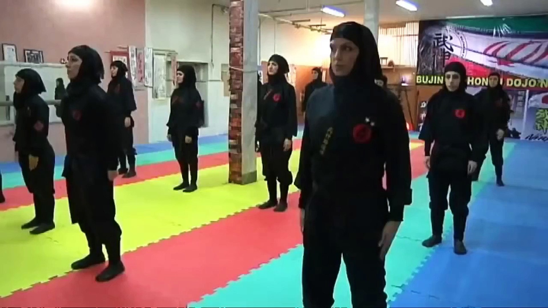 Iran's female ninjas in training   Channel 4 News