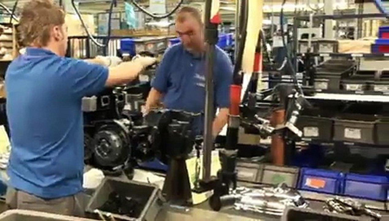 The Triumph Motorcycle Factory in Action